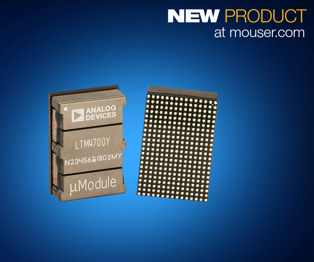 Analog Devices Power by Linear LTM7400 µModule Regulator Now at Mouser